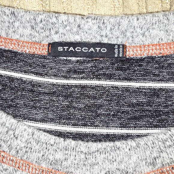 Staccato Soft Long Sleeve Lounge Shirt Size Large - Picture 6 of 7